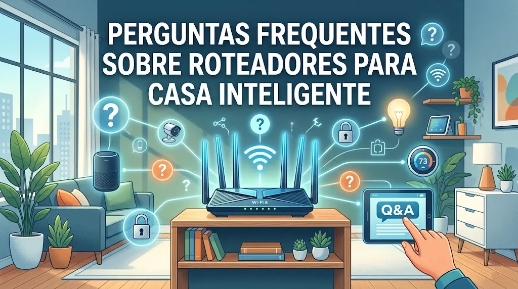 Perguntas Frequentes sobre Roteadores para Casa Inteligente