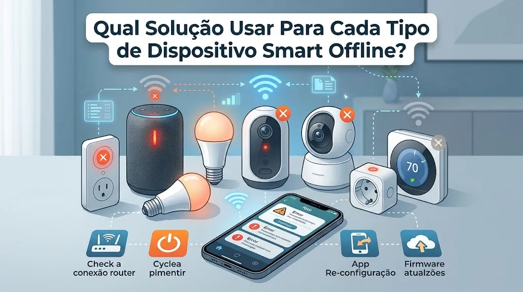 Qual Solução Usar Para Cada Tipo de Dispositivo Smart Offline?