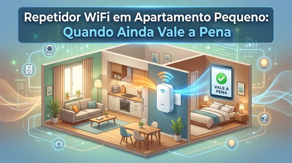 Repetidor WiFi em Apartamento Pequeno: Quando Ainda Vale a Pena