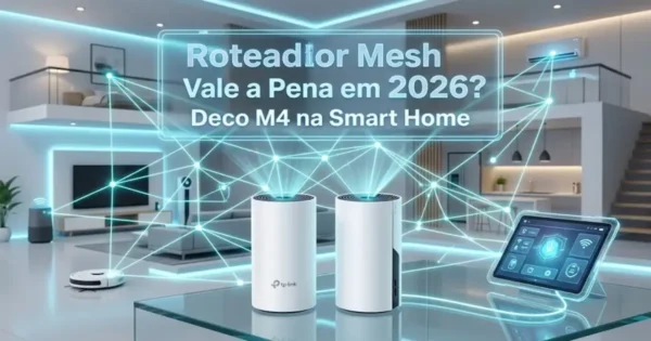 Roteador Mesh Vale a Pena em 2026? Deco M4 na Smart Home