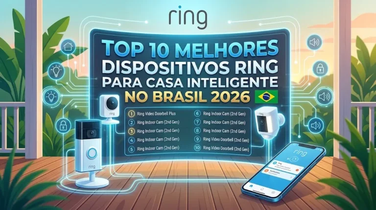 Top 10 Melhores Dispositivos Ring para Casa Inteligente no Brasil 2026