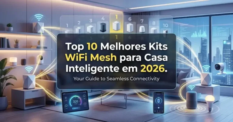 Top 10 Melhores Kits WiFi Mesh para Casa Inteligente em 2026