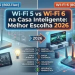 Wi-Fi 5 vs Wi-Fi 6 na Casa Inteligente: Melhor Escolha 2026