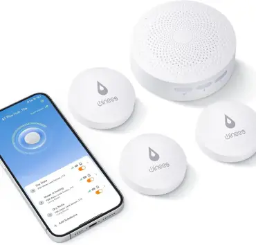 Winees S1 Plus Wi-Fi Water Leak Detector 3 Pack